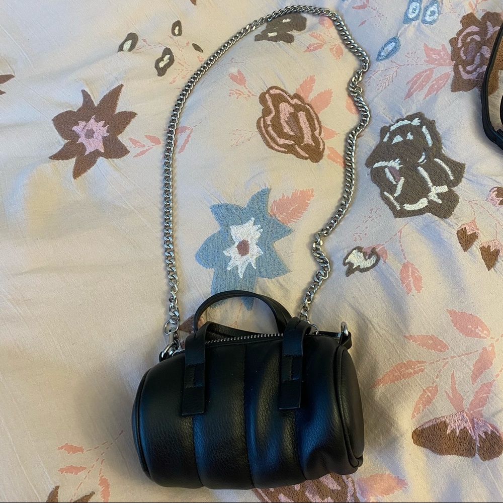 black mini crossbody bag